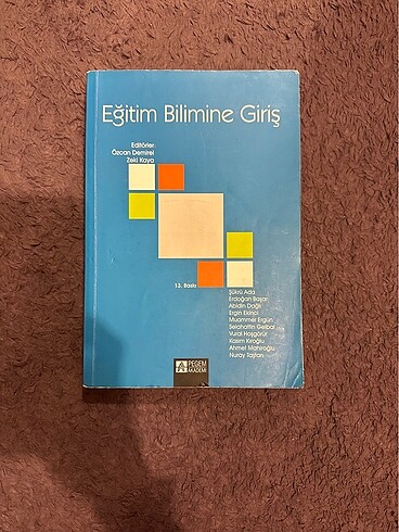 Eğitim Bilimine Giriş