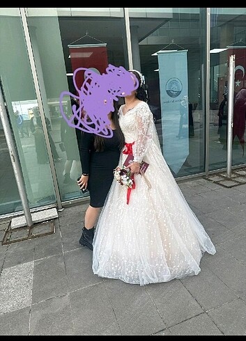 Henna Gelinlik Helen model balon kollu