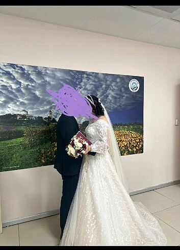 40 Beden beyaz Renk Helen model balon kollu