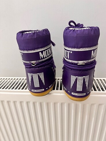 23 Beden mor Renk Moon Boot