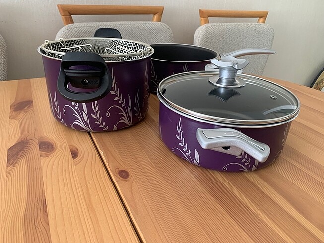 Teflon tencere seti