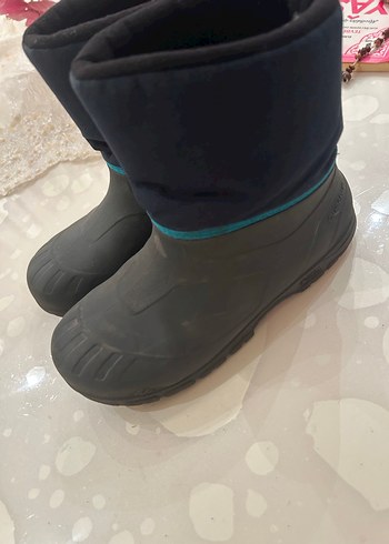 Decathlon marka Mavi Erkek Çocuk Kauçuk Bot Velcro - Görsel 2