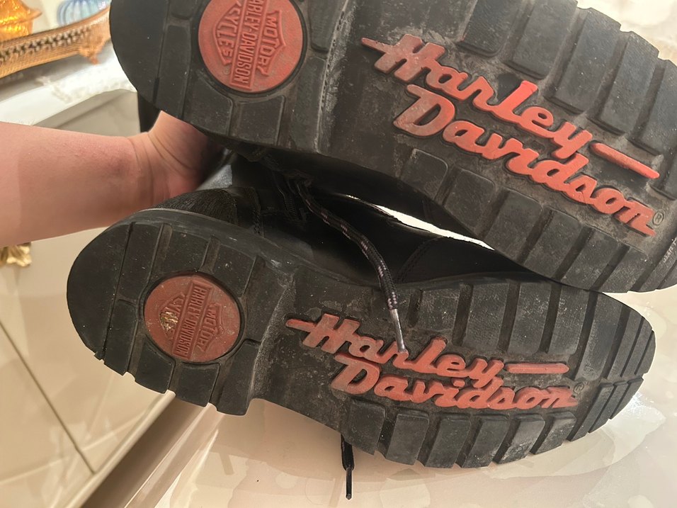 Siyah Yüksek Topuklu Biker Bot - Görsel 5