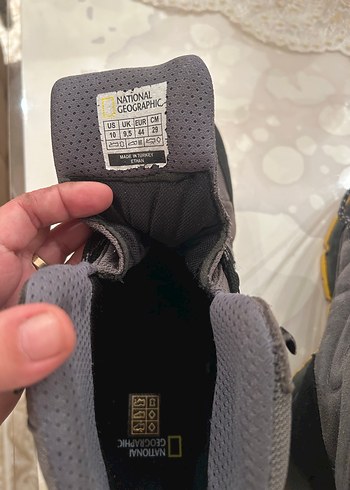 natıonal geographıc bot erkek Gri Bağcıklı Outdoor Erkek Botu - Görsel 4