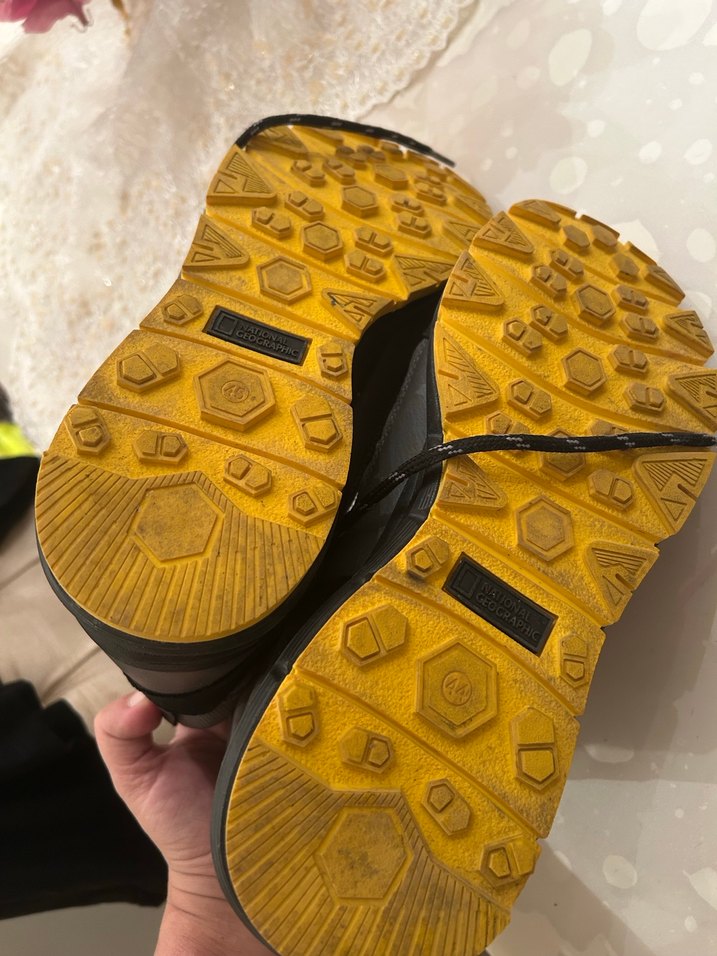 natıonal geographıc bot erkek Gri Bağcıklı Outdoor Erkek Botu - Görsel 5