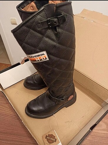 38 Beden siyah Renk Harley davidson çizme