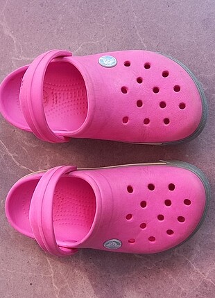 Crocs pembe terlik