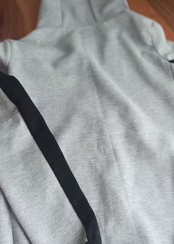 11-12 Yaş Beden gri Renk Gri Nike Fermuarlı Erkek çocuk hırka 10-11
