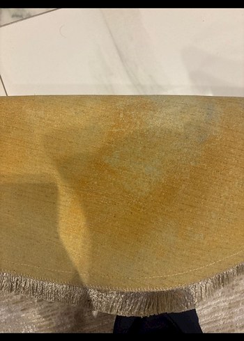 Bej Gri Oval Modern Halı - Görsel 5