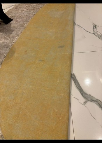 Bej Gri Oval Modern Halı - Görsel 4