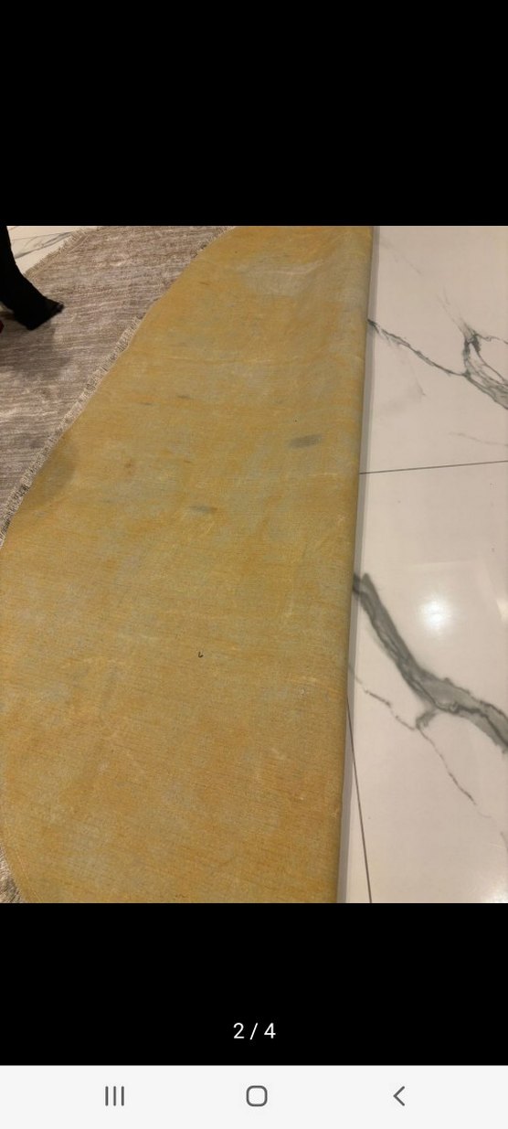 Bej Gri Oval Modern Halı - Görsel 4