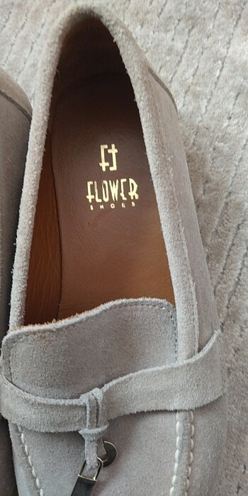 Flower Süet bayan ayakkabı