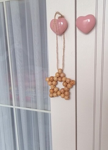 Dekoratif ahşap yıldız 