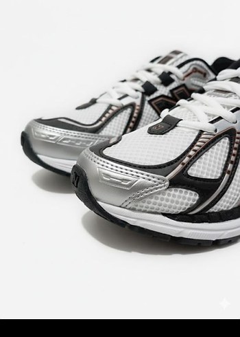 Yeni Nesil Beyaz Gri Erkek Koşu Ayakkabısı - Görsel 2