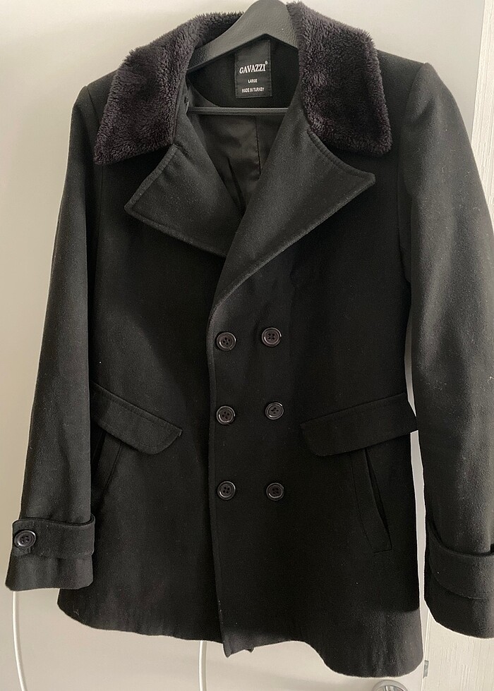 Erkek kaşe kaban - Görsel 3