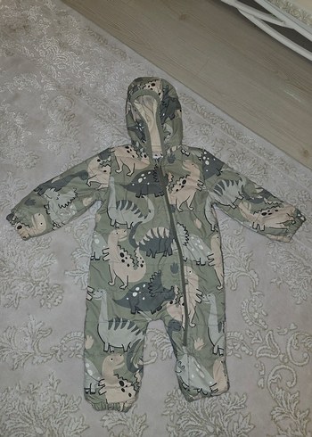 Gri Kamuflaj Desenli Bebek Tulumu - Görsel 4