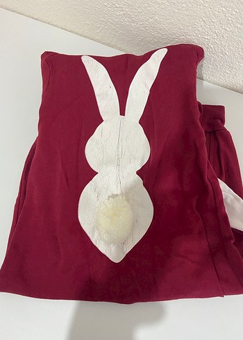 Bordo Fermuarlı Kadın Tulum - Görsel 2