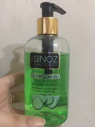 Sinoz yüz temizleme jeli