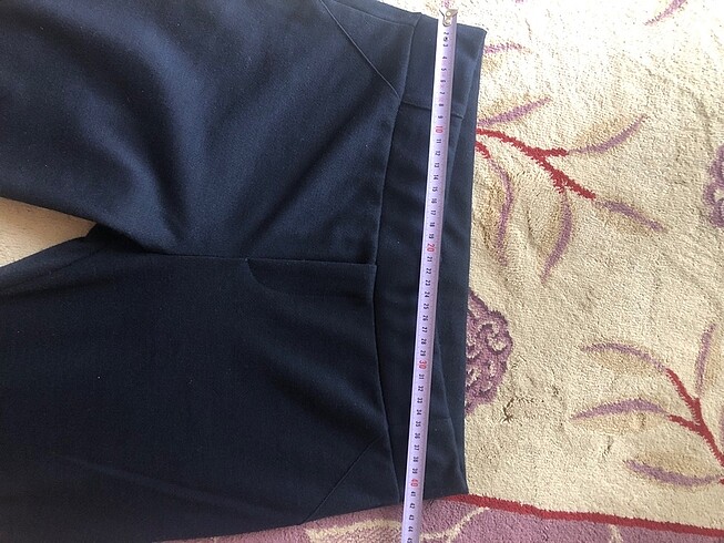 Koyu lacivert tayt - Görsel 3