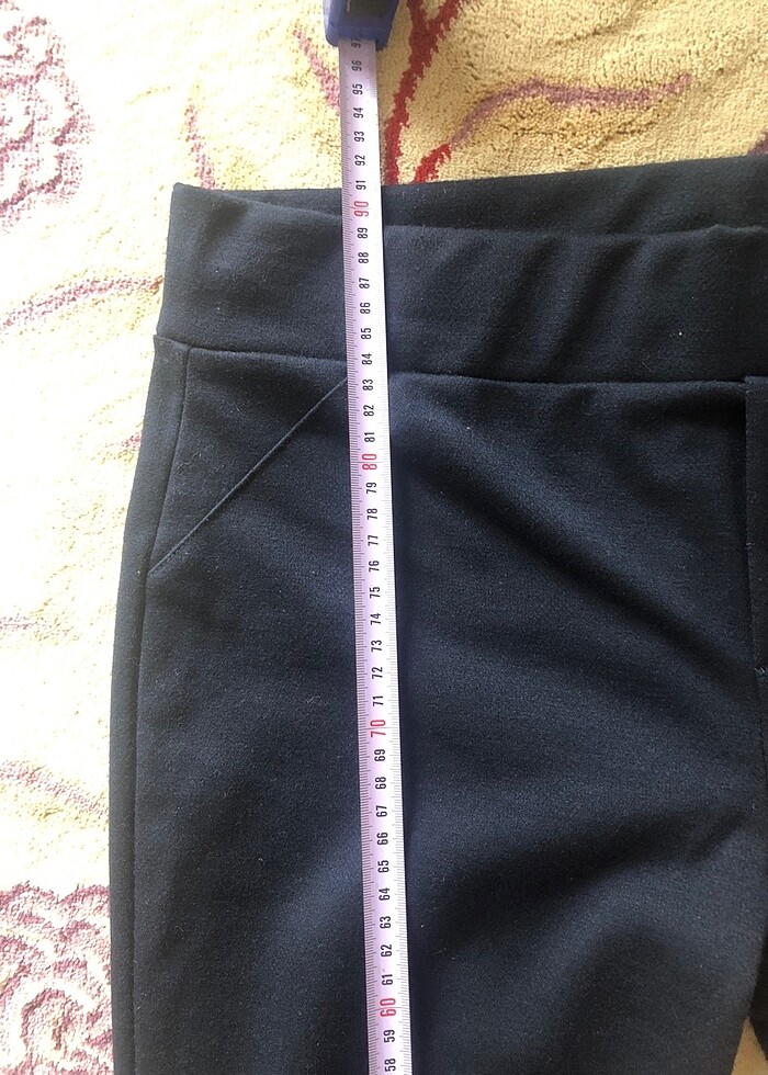 Koyu lacivert tayt - Görsel 2