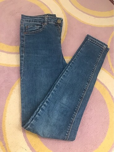 Skinny jeans dar paça kot pantolon