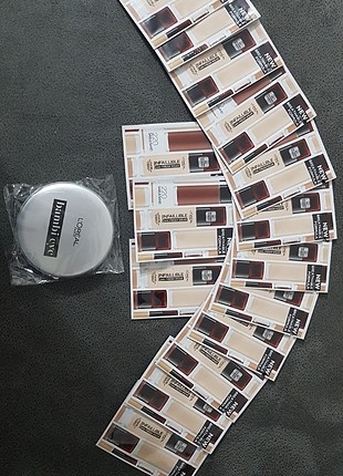 loreal infallible fondöten 220 numara ve loreal ayna