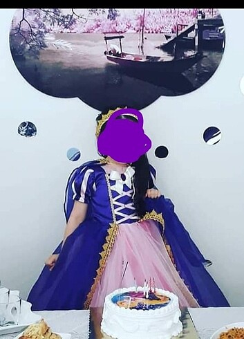 Rapunzel kostüm