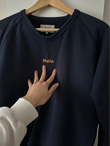 Diğer Lacivert makia sweatshirt