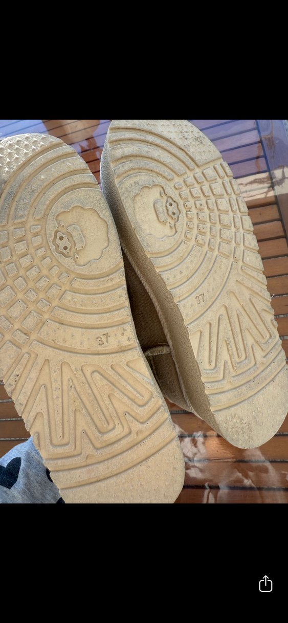 Bej Süet Kadın Dolgu Topuk Bot - Görsel 4