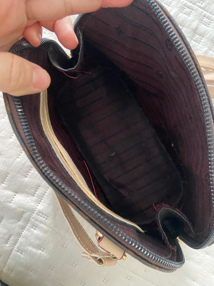 Bej Deri Tokalı Kadın Çanta - Görsel 3