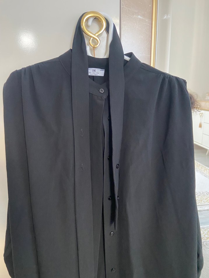 Siyah Uzun Kollu Bluz - Görsel 4