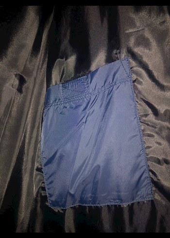 Erkek Lacivert Fermuarlı Kış Montu - Görsel 6