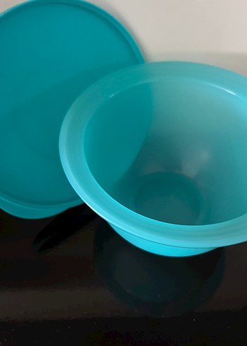 Turkuaz Kapaklı Plastik Kase - Görsel 3