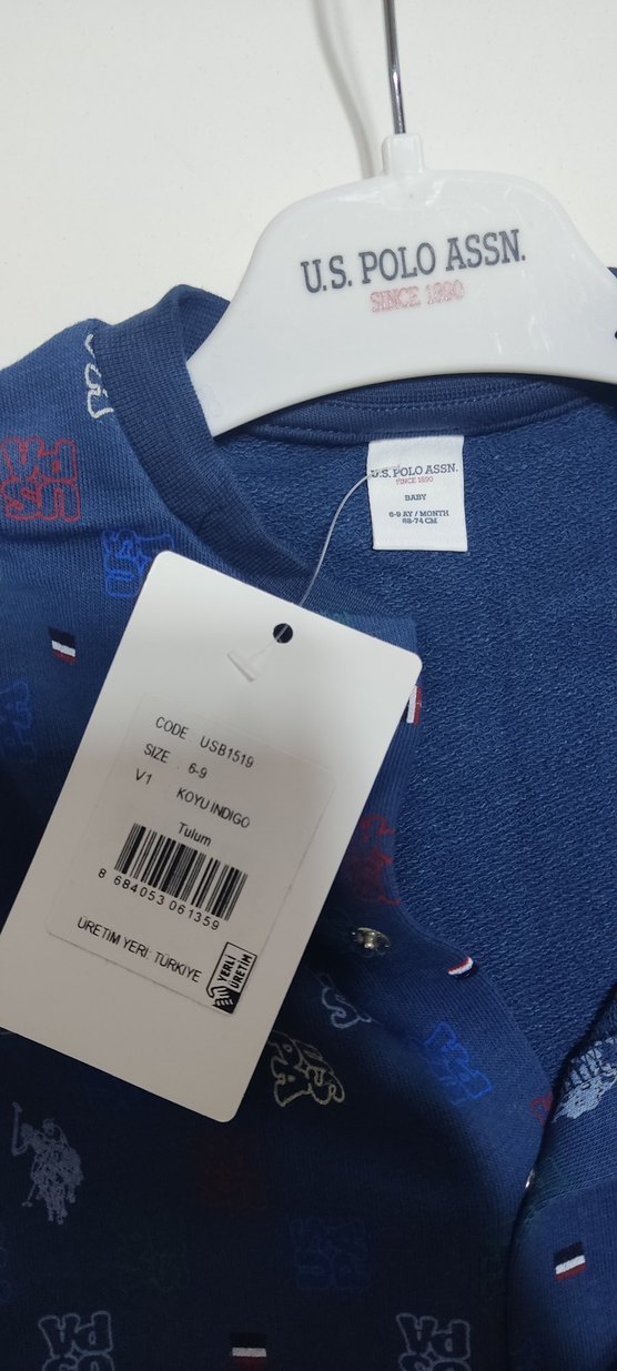 polo bebek zıbın tulum - Görsel 3