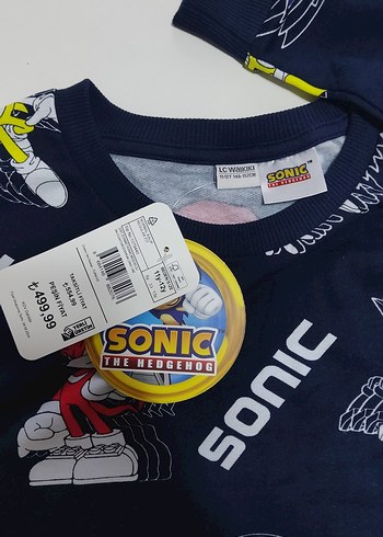 sonic sweatshirt - Görsel 2