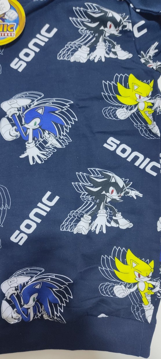 sonic sweatshirt - Görsel 3