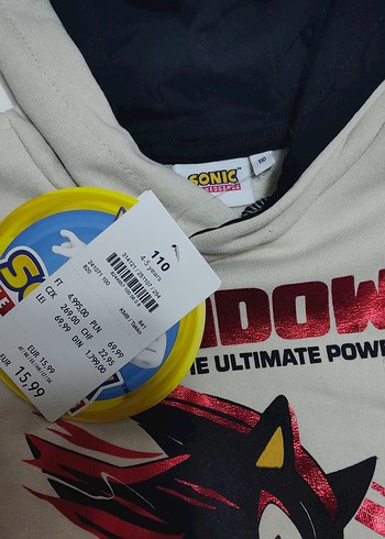 sonic sweatshirt - Görsel 2