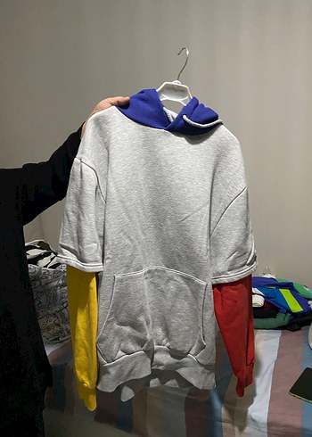 Mavi sweatshirt - Görsel 3