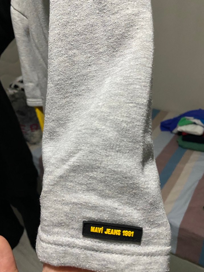 Mavi sweatshirt - Görsel 2