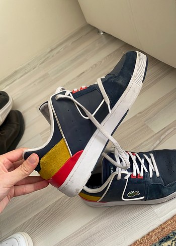 Lacoste Erkek Mavi Spor Ayakkabı - Görsel 3