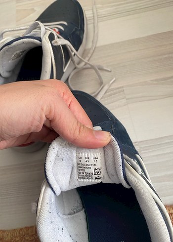 Lacoste Erkek Mavi Spor Ayakkabı - Görsel 8