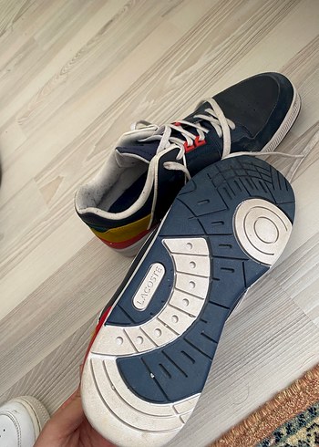 Lacoste Erkek Mavi Spor Ayakkabı - Görsel 6