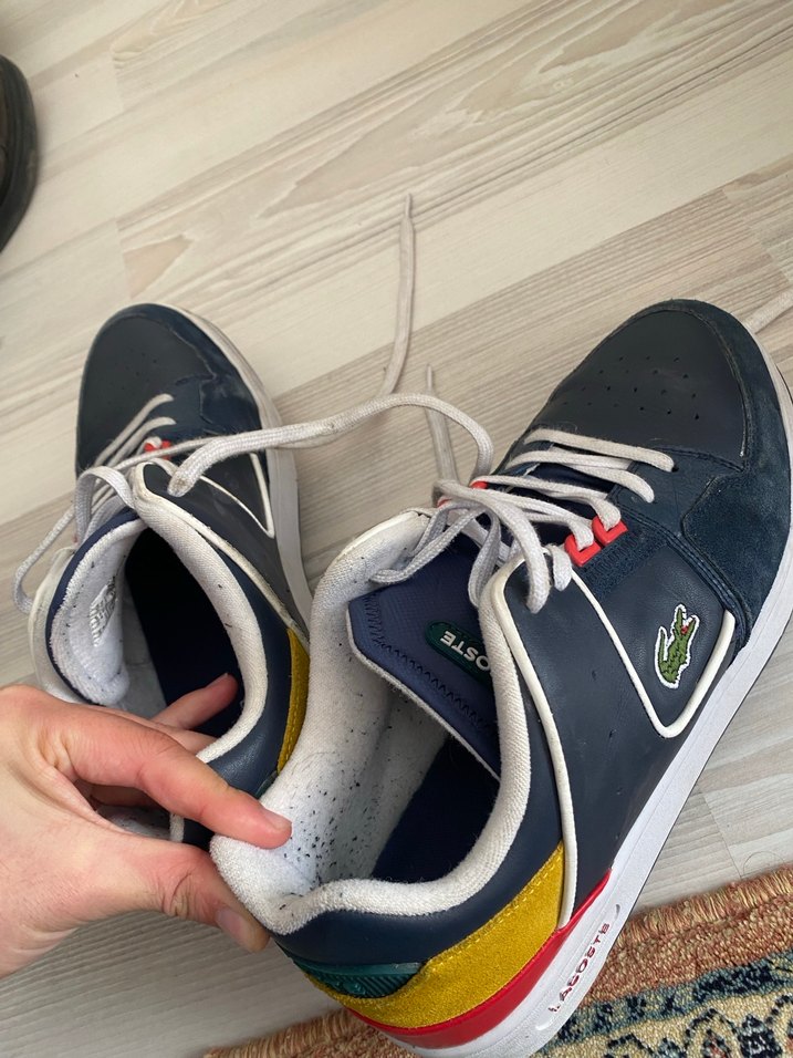 Lacoste Erkek Mavi Spor Ayakkabı - Görsel 5