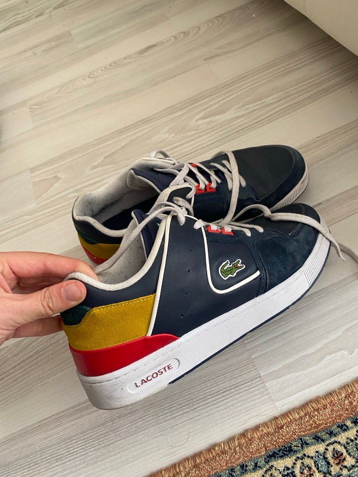 Lacoste Erkek Mavi Spor Ayakkabı - Görsel 2