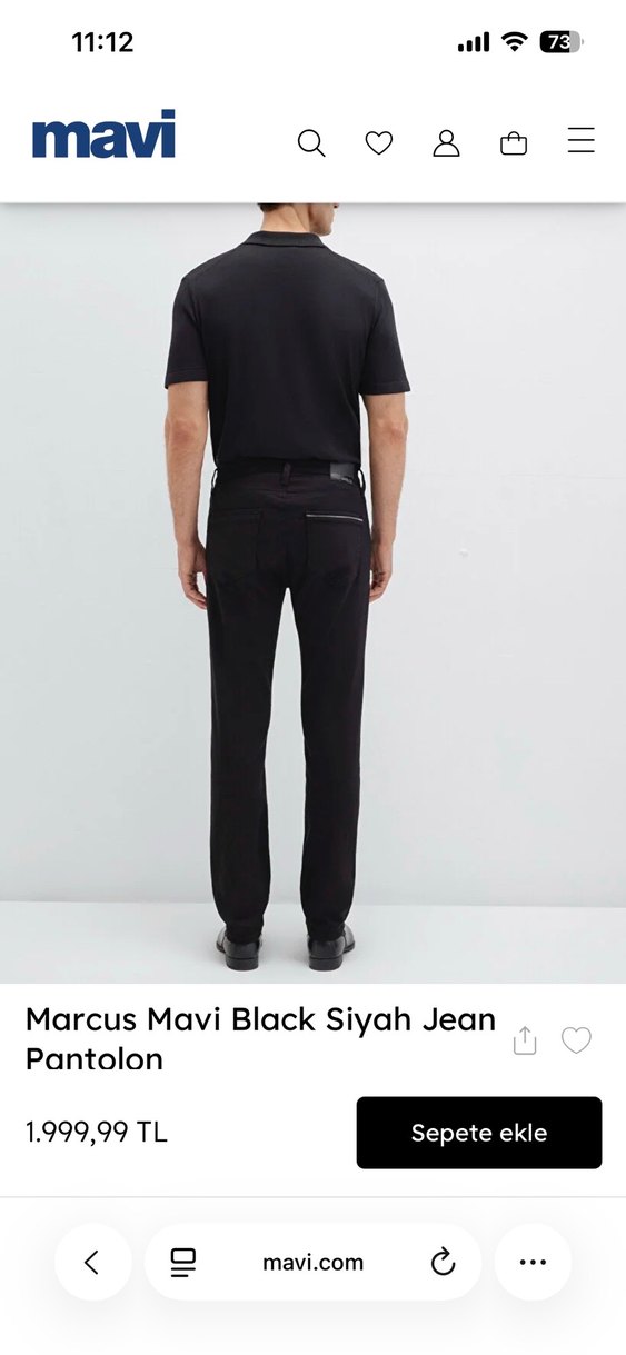 Mavi Jean Pantolon - Görsel 2