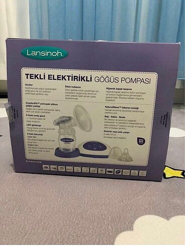  Lansinoh Elektrikli Tekli Göğüs Pompası - Süt Sağma