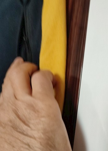 lacivert Sarı Baskılı kadın Eşofman Altı - Görsel 4