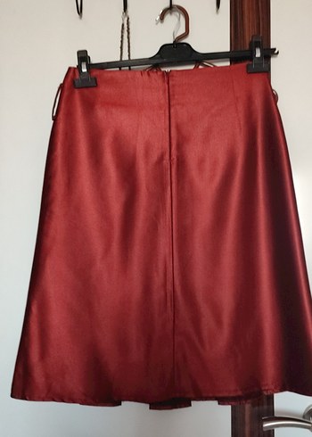 kırmızı Mini Kadın takım - Görsel 3