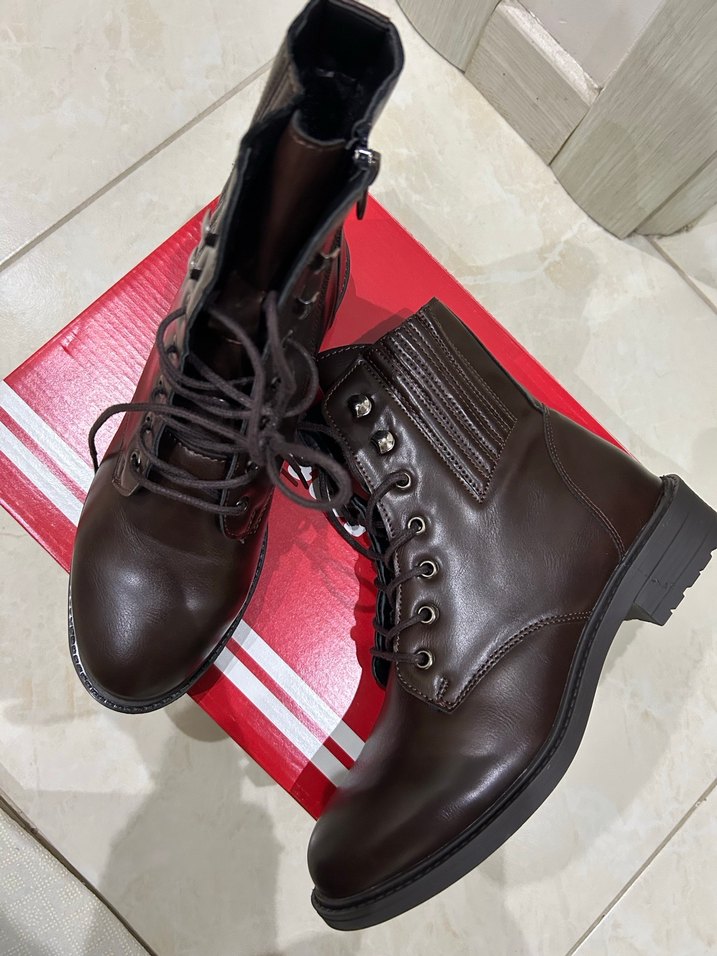 Polaris Kahverengi Deri Kadın Bot - Görsel 2