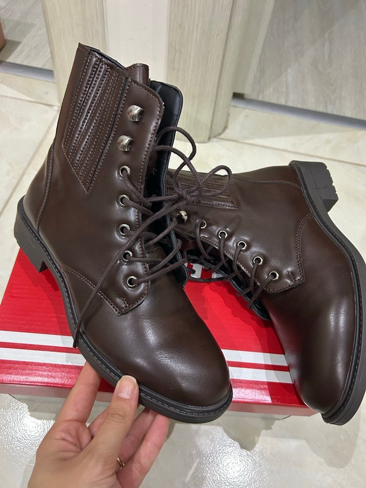 Polaris Kahverengi Deri Kadın Bot - Görsel 3